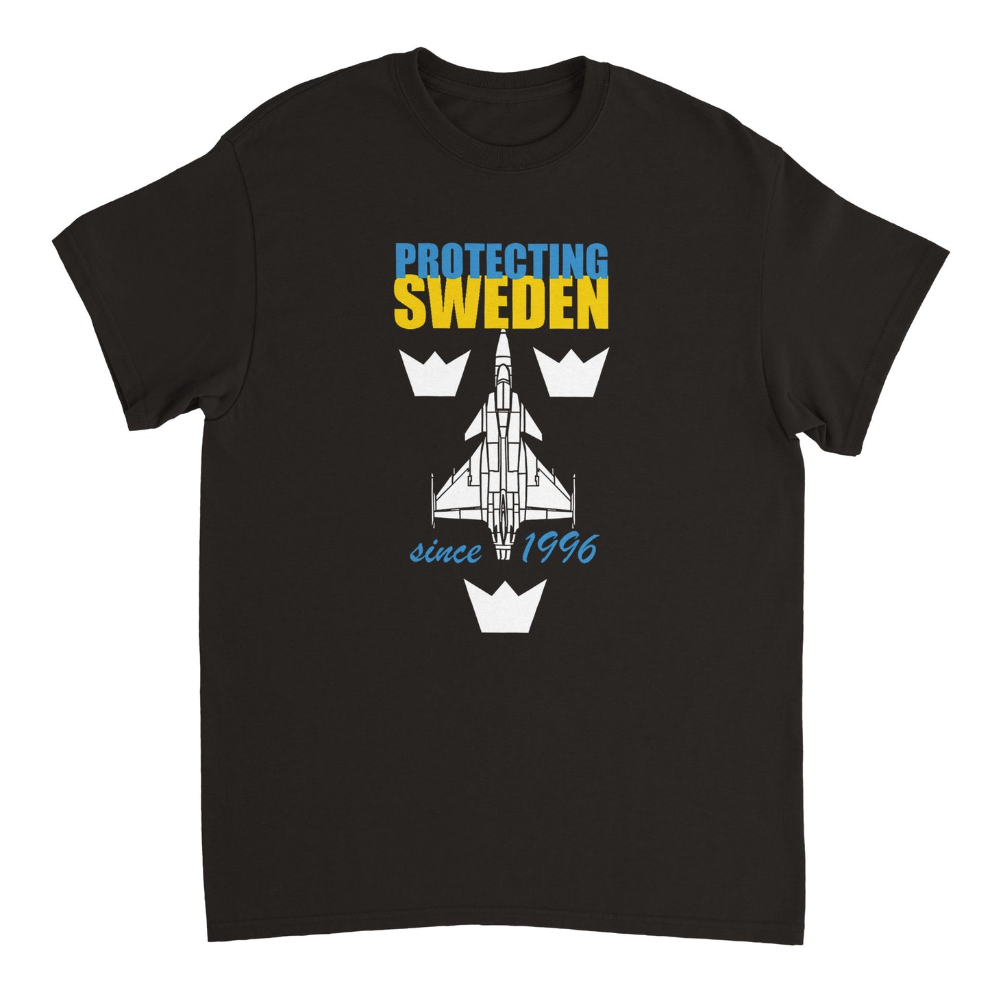 PROTECTING SWEDEN T-SHIRT SVART