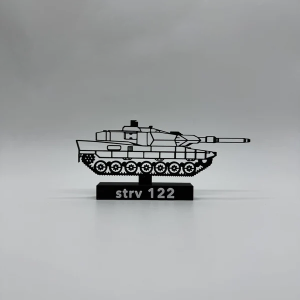 Stridsvagn 122 - 3D PRINT