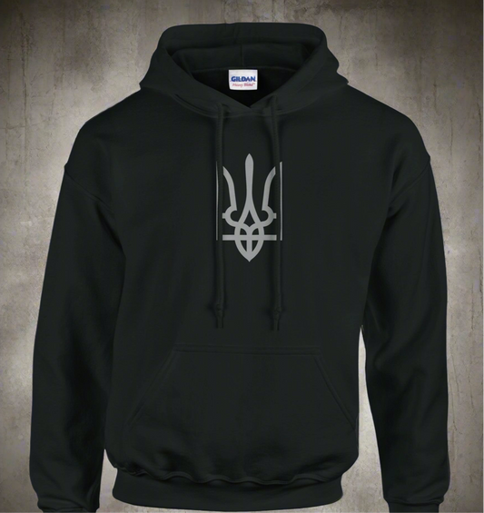 COAT OF ARMS HOODIE SVART