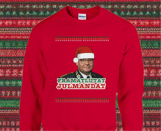 FRAMÅTLUTAT JULMANDAT SWEATER